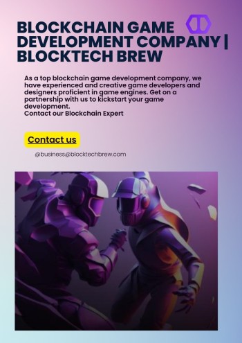 Develop Your Blockchain Gaming Platform With Blocktech Brew