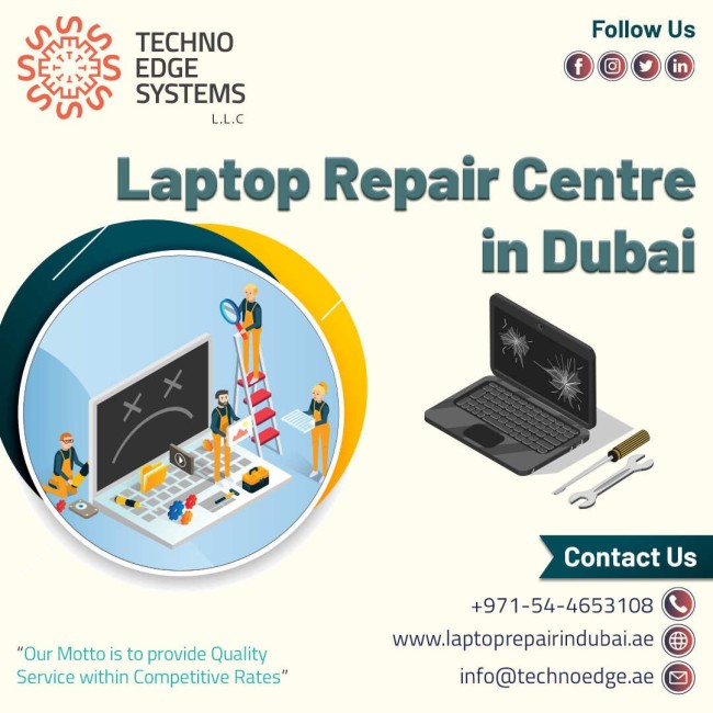 Approach the Qualified Laptop Repair Center in Dubai 