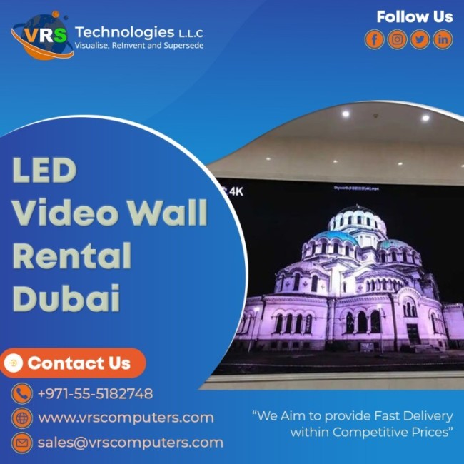 Lease LED Walls for Business Meetings in UAE