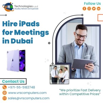 Hire Latest Apple iPads for Trade Shows in UAE