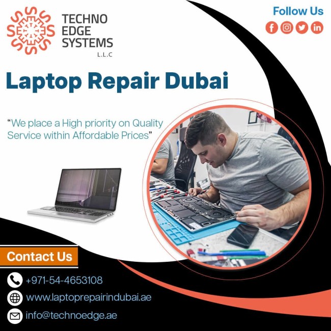 Best Laptop Repair in Dubai Services Within Allotted Time