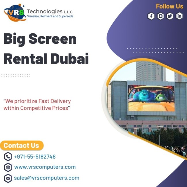 Hire Outdoor LED Display Screens for Events in UAE