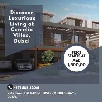 Discover Luxurious Living at Camelia Villas, Damac Hills 2! ,Dubai
