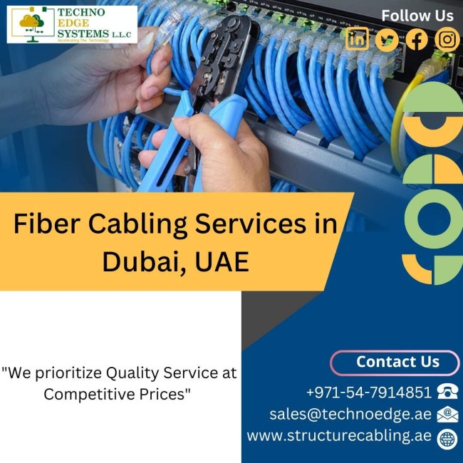 Best Suppliers of Fiber Optic Cable Installation Dubai