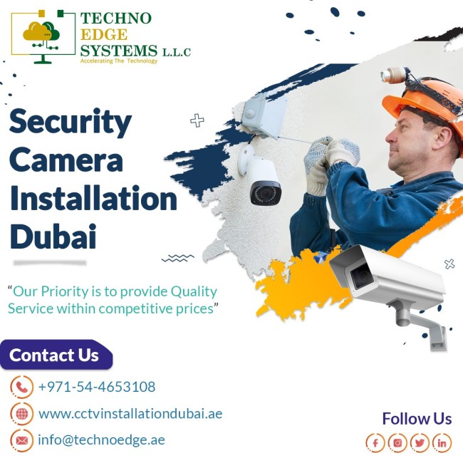 Are You Looking for Security Camera Installation in Dubai?