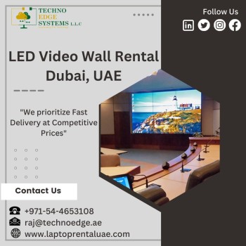 Video Wall Rental At Affordable Price in Dubai