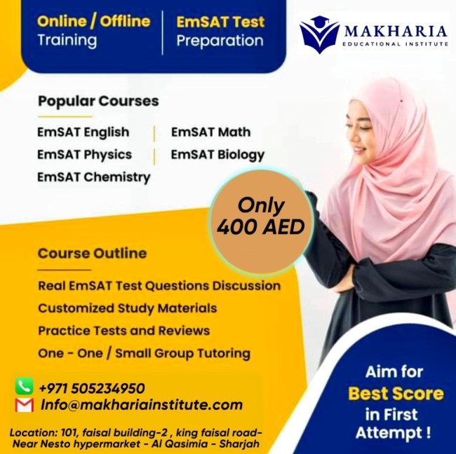  Emsat English's , physics , chemistry, classes call -0568723609