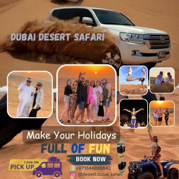 Dubai Evening Desert Safari with BBQ Dinner 