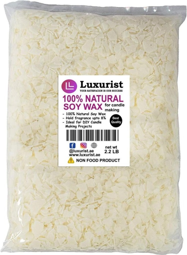 Luxurist Natural Soy Wax Flakes