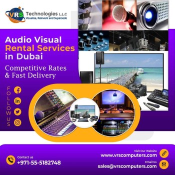 Audio Visual Rental and Service for Events in Dubai