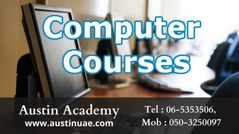 Basic Computer Course in Sharjah with Best Offer 0503250097