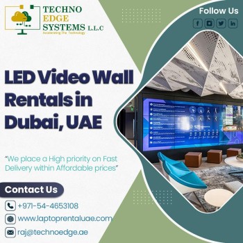 Video Wall Rental Services in Dubai