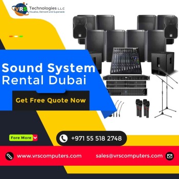 VRS Technologies LLC Offers Sound System Rental In Dubai