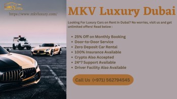Get Premium Car Rental Dubai Without Deposit -Reach +971562794545 MKV