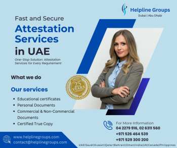 Certificate Attestation In UAE