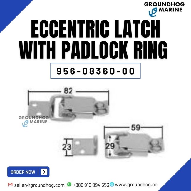 Marine Boat Door Eccentric Latch with Padlock Ring For Boat Yacht Ship