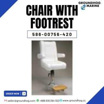 Bar Chair with Footrest for Boat Cruise Ship