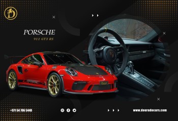 Porsche 911 GT3 RS Weissach Package 2019 / GCC SPEC