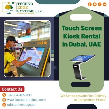 How Can Touch Screen Rental in Dubai Help With Brand Promotion?
