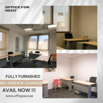 Available NOW!!! Highly furnished Office Excellent Services