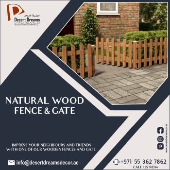 Best Wooden Fence Company in Uae | Events Fences | White Picket Fences in Uae.
