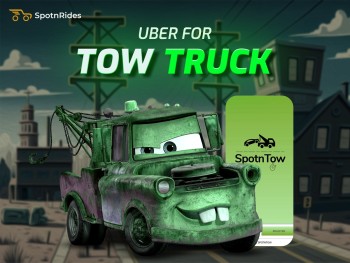 Uber like Tow Trucks App Development Service - SpotnRides