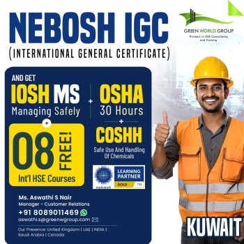  Green World Group -The Process of obtaining Nebosh course in Kuwait