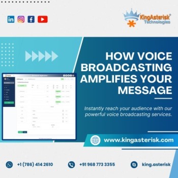Discover the power of Kingasterisk's Voice Broadcasting