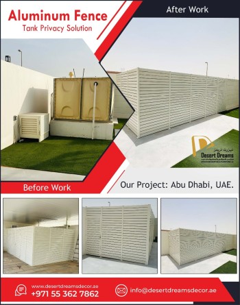 Water Tank Aluminum Fences in UAE