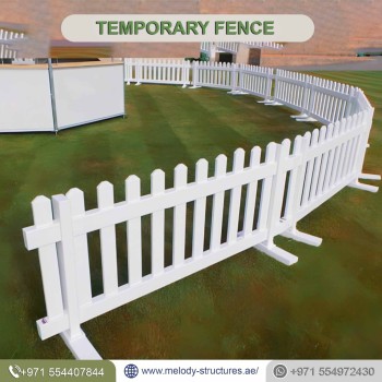 Rental Fence in UAE, Temporary Fence Service-1