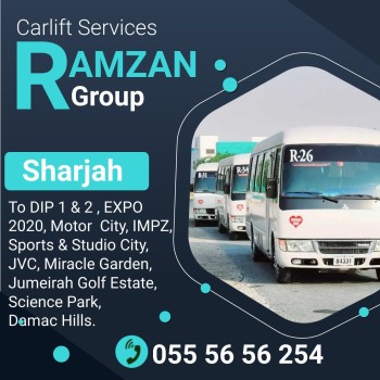 Sharjah to DIP Motor City IMPZ  054 5009597 