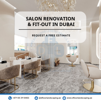 Salon Interior Design in Jumeirah Island 055 311 9463