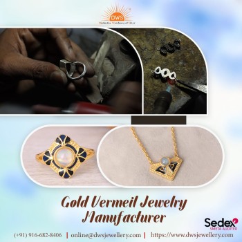Introducing DWS Jewellery: Your Go-To Gold Vermeil Jewelry Manufacturer in Jaipur, India!