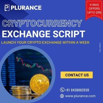 Plurance’s x-mas sale – Up to 21% off on crypto exchange script