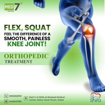 Flex, squat. Feel the difference of a smooth, painless knee joint | Al Shifa Al Khaleeji Medicals