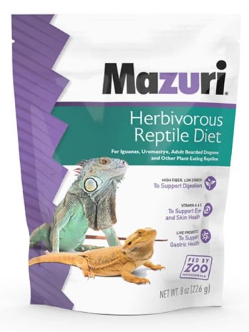 Mazuri Herbivorous Reptile Diet Food