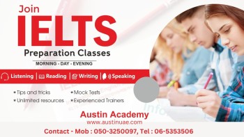 IELTS Classes in Sharjah with an amazing offer Call 058-8197415