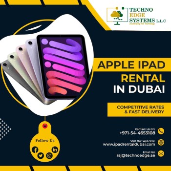 Advancing Through an Event by Using Hire iPad Pro in Dubai