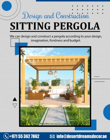 Design and Construction of Wooden Pergola in Uae (5)