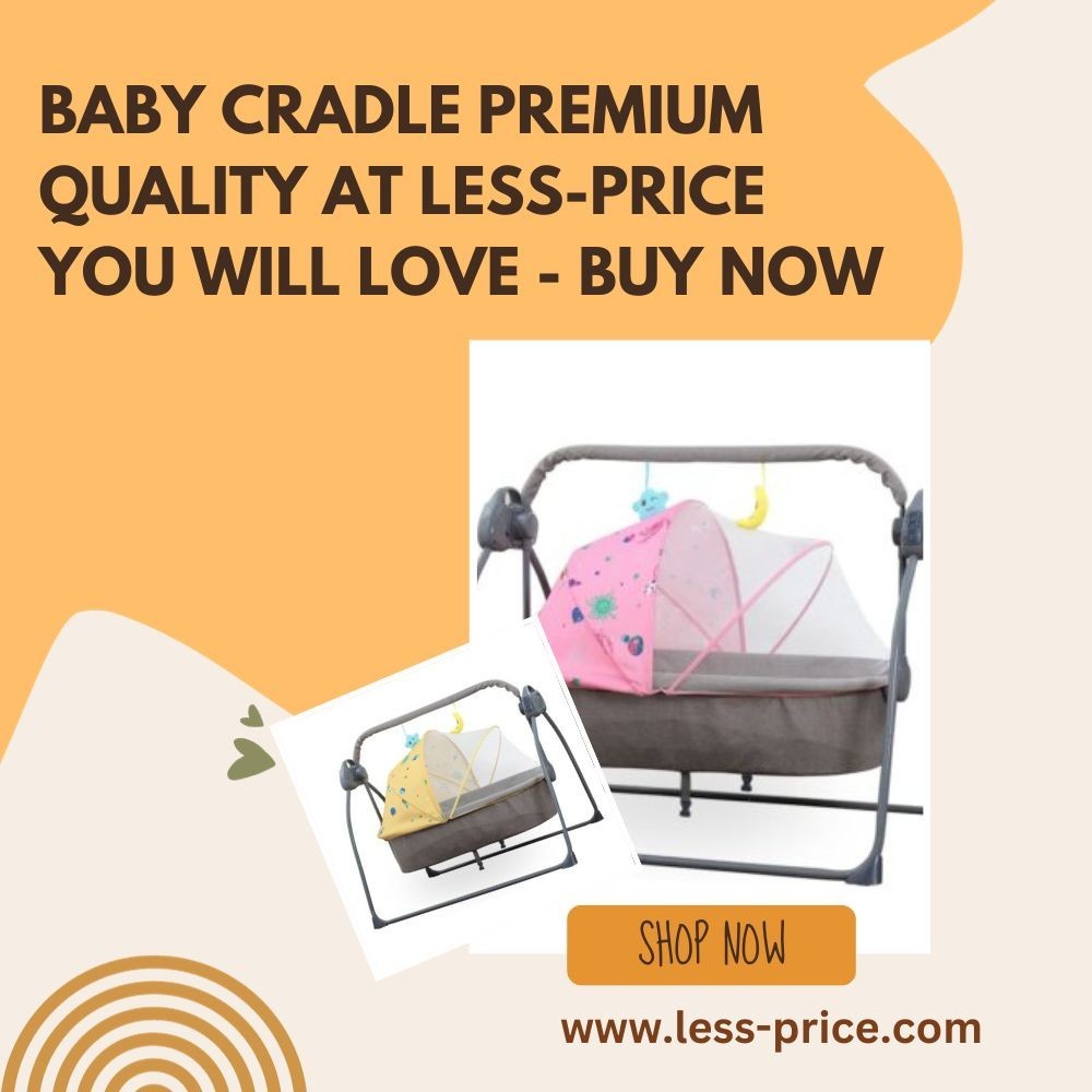 Baby Cradle Premium Quality at Less-Price You will Love - Buy Now