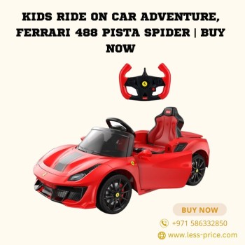 Kids-Ride-on-Car-Adventure-Ferrari-488-Pista-Spider-Buy-Now-dubai