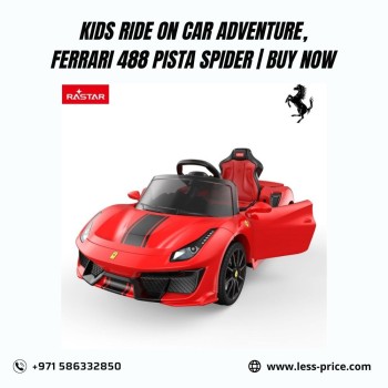 Kids-Ride-on-Car-Adventure-Ferrari-488-Pista-Spider-Buy-Now-uae