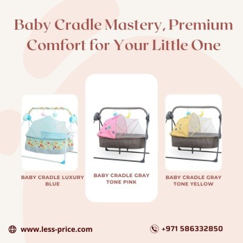 Baby-Cradle-Mastery-Premium-Comfort-for-Your-Little-One-uae