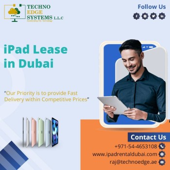Ipad Lease Dubai Today From Techno Edge Systems LLC