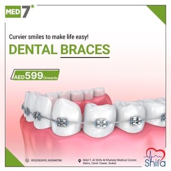 Transform Your Smile with Al Shifa Al Khaleeji Medical Center - Dental Braces Starting at 599 AED