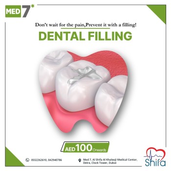 Restore Your Smile with Al Shifa Al Khaleeji Medical Center - Dental Filling Starting at 100 AED