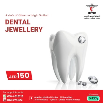 Arabian Medical Center, Ajman | Elevate your smile with a touch of glamour! 