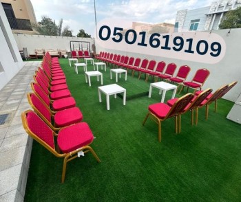 'Premium Event Furnishings: Chair and Table Rentals in Dubai'