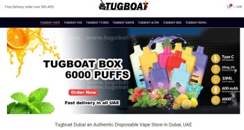 Tugboat Dubai an Authentic Disposable Vape Store in Dubai, UAE