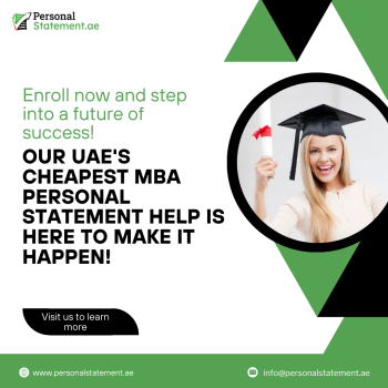 Get UAE's affordable MBA Personal Statement Help